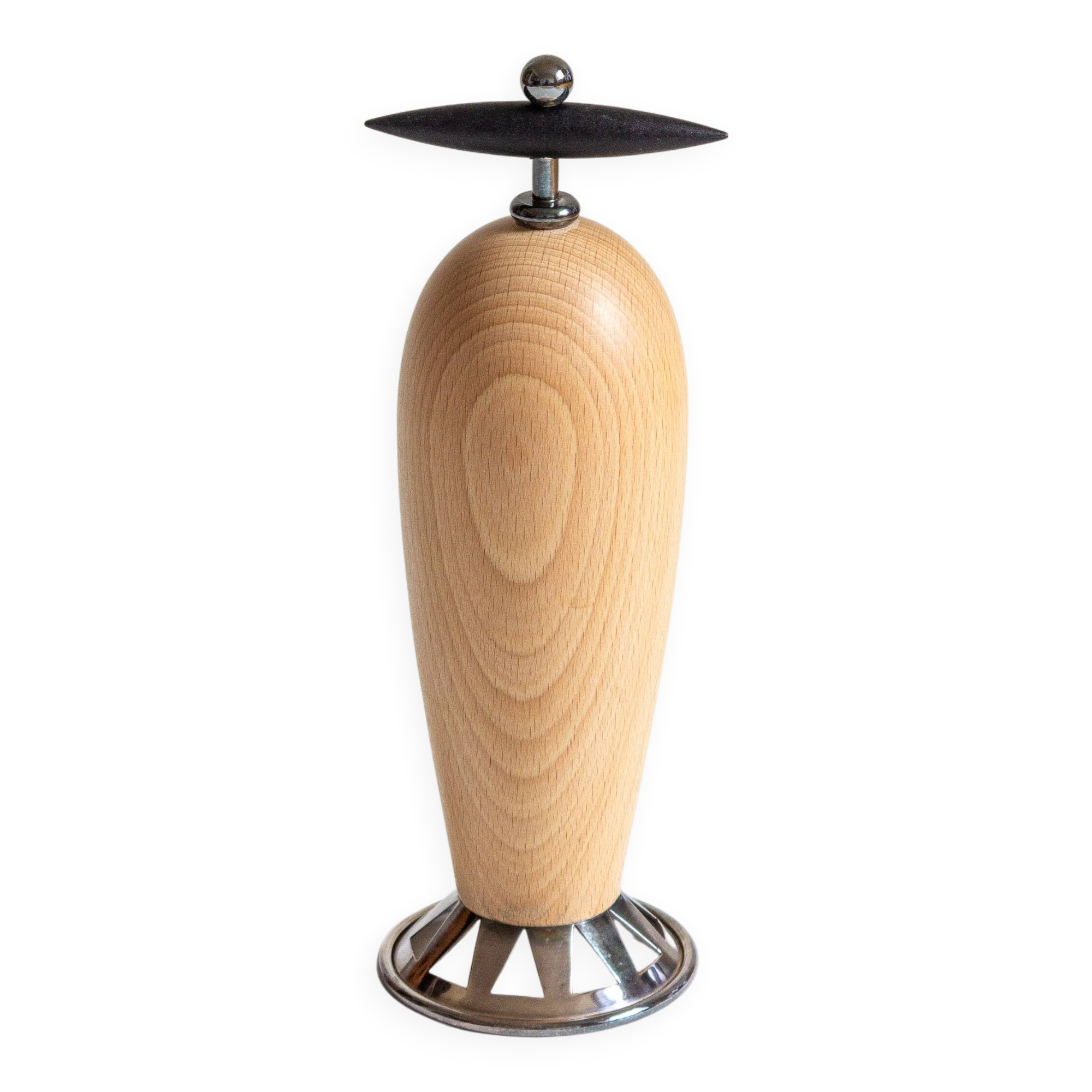 Wooden pepper pot, Carsten Jørgensen x Bodum, 1980s