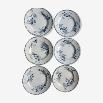 Set of 6 Plates Saint Amand