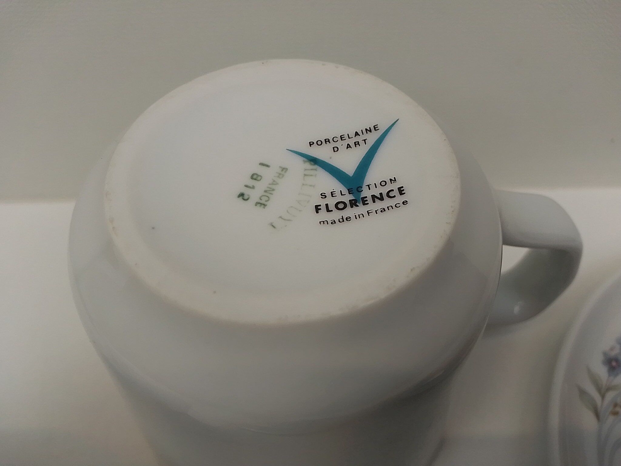 Tisanière 3 pieces in porcelain "Selection Florence"