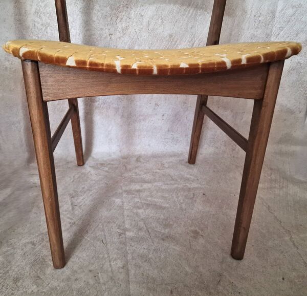 Paire de chaises danoises en teck éditées par Faldsled