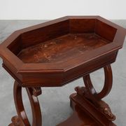 Jardinière Biedermeier en bois, Allemagne vers 1830