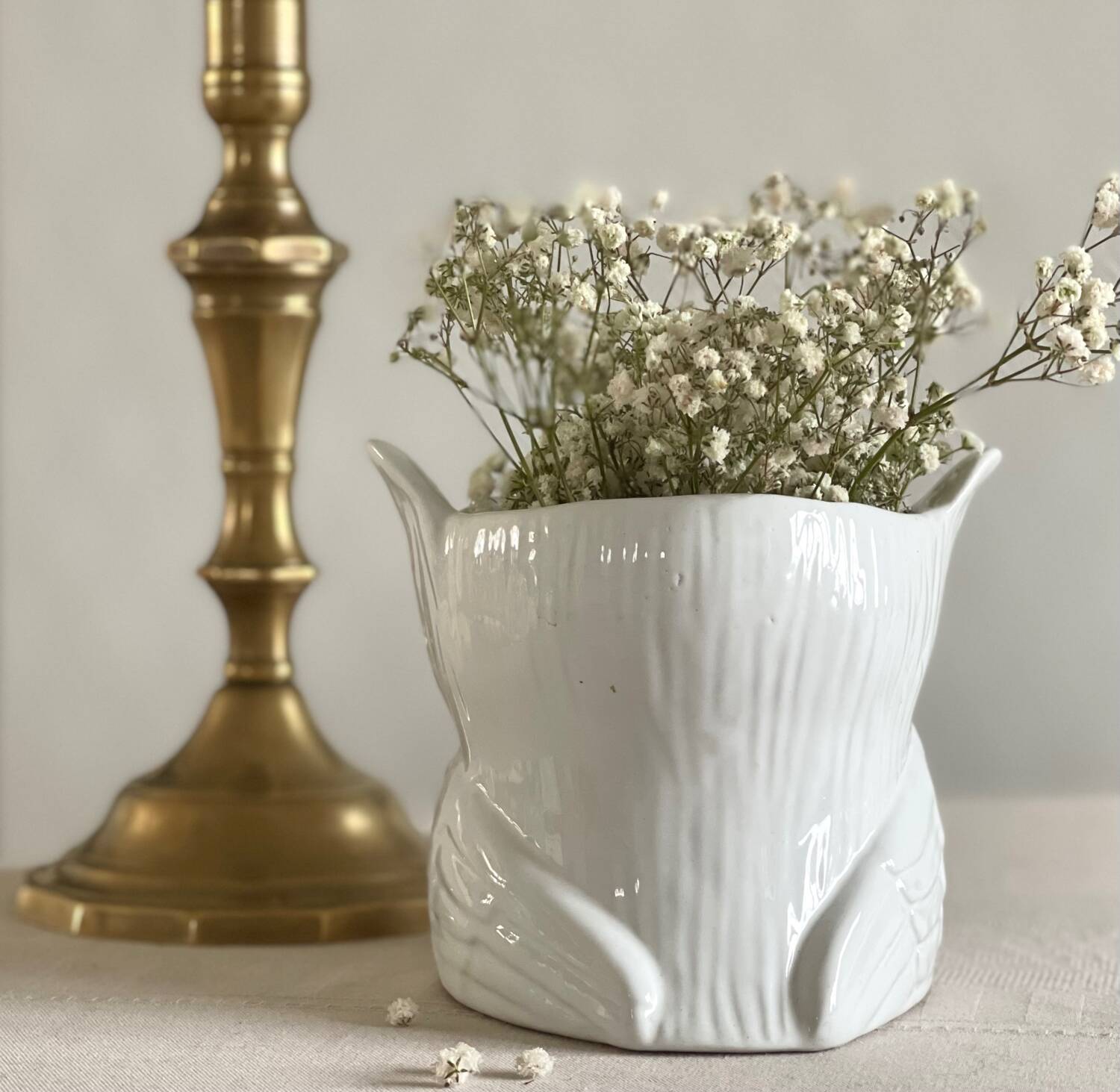 Vintage Italy Owl Vase