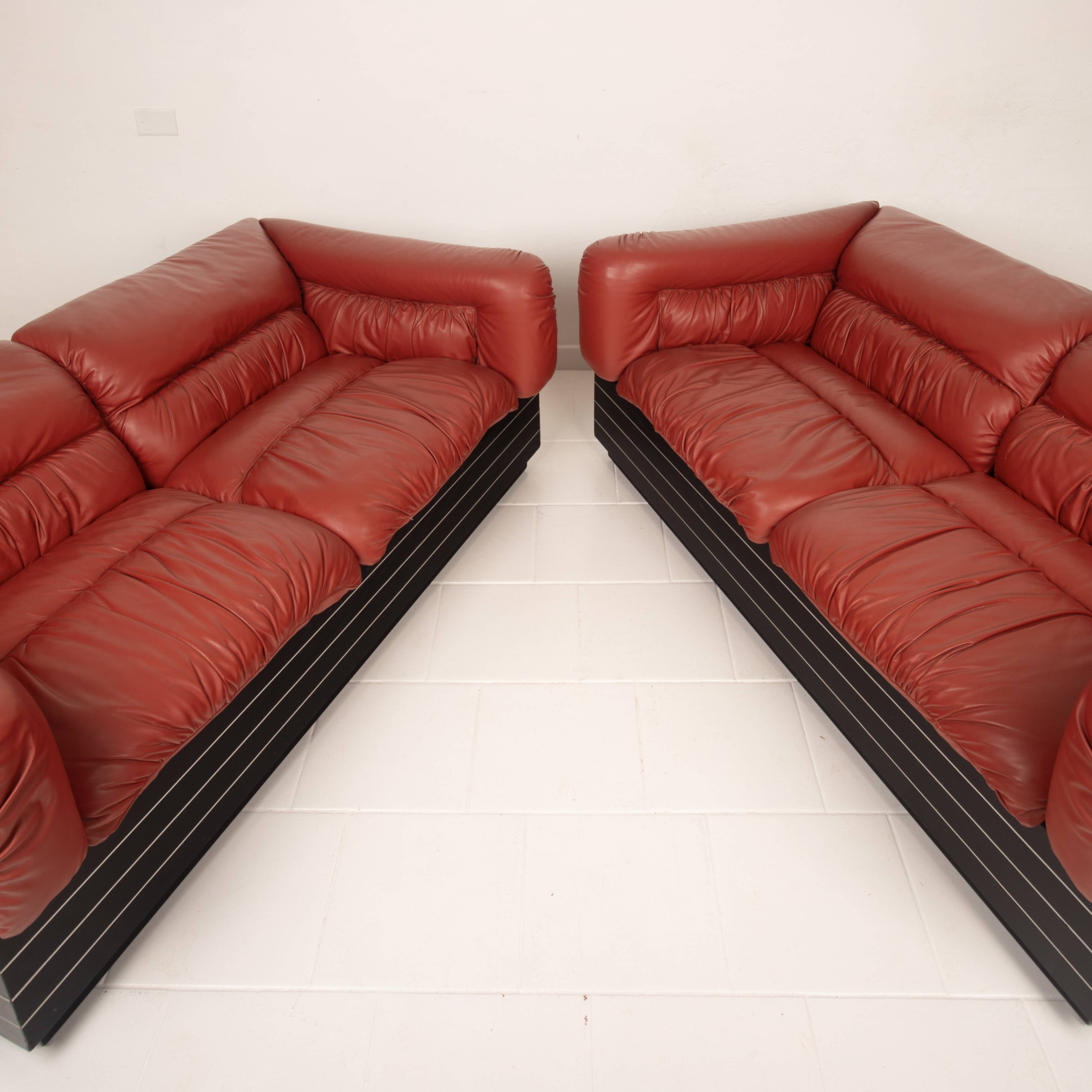 Sofa Strato par Giovanni Offredi pour Saporiti Italia, 1970