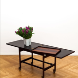 Mid-Century Danish Rosewood Trolley by Kurt Ostervig for Jason Møbler