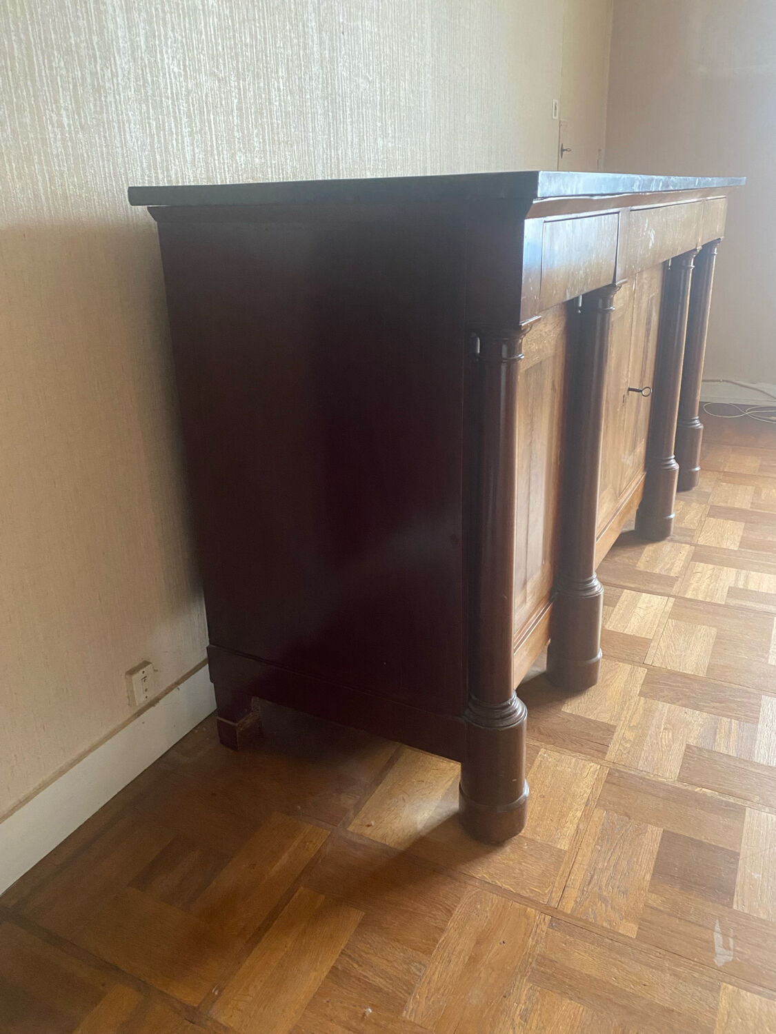 Enfilade Empire period and not style. No shipping.