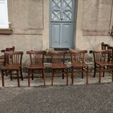 Alsatian bistro chair set