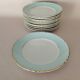 Set of 12 flat plates Orchies Nord "Callisto"