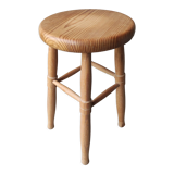 Vintage solid wood stool