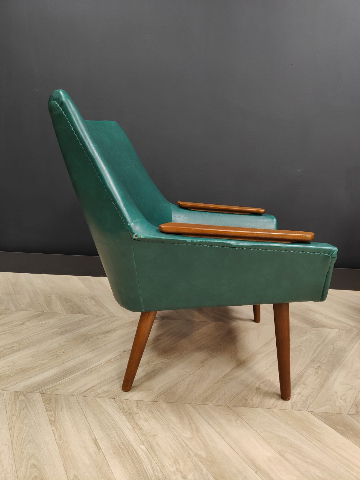 Two mid century armchairs 60