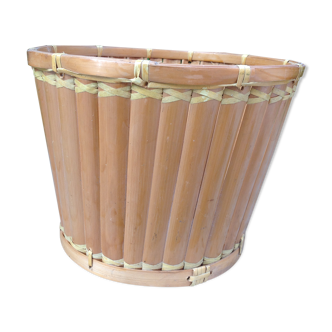 Bamboo pot cover