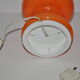 Orange glass table lamp, 1970