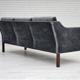 1970s, Danish design attributed to Børge Mogensen, 3-seater sofa, model 2523.