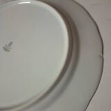 Fine porcelain dinner plate with blue flower, Winterling, Markletheuthen Bavaria