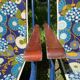 Chaises de camping pliantes années 70 , chaises de jardin