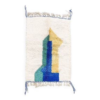 Tapis beni ouarine fait main traditionnel 250cmx150cm