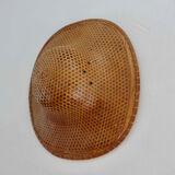 Colonial hat in rattan canning 70s