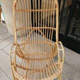1960 rattan chair