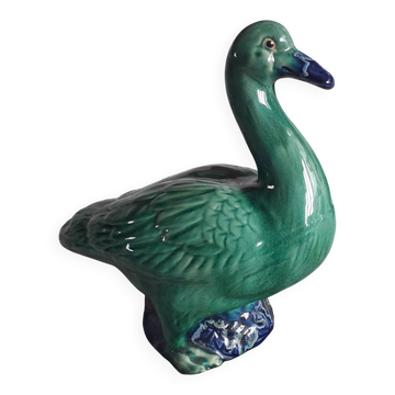 Vintage ceramic large duck