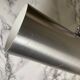 Dutch Raak brushed aluminum wall light