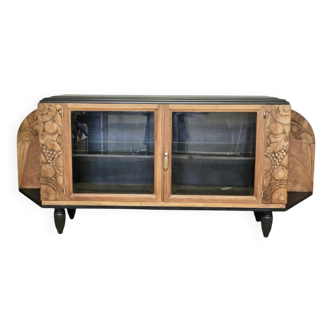 Art Deco glass sideboard