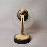 Eastern European mid century hand-blown glass wall sconce lamp 1970s