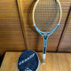Vintage dunlop saphir wooden tennis racket + dunlop vintage cover #e