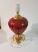 Lampe bordeaux
