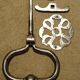 Old 18th 19th century wrought iron door knocker