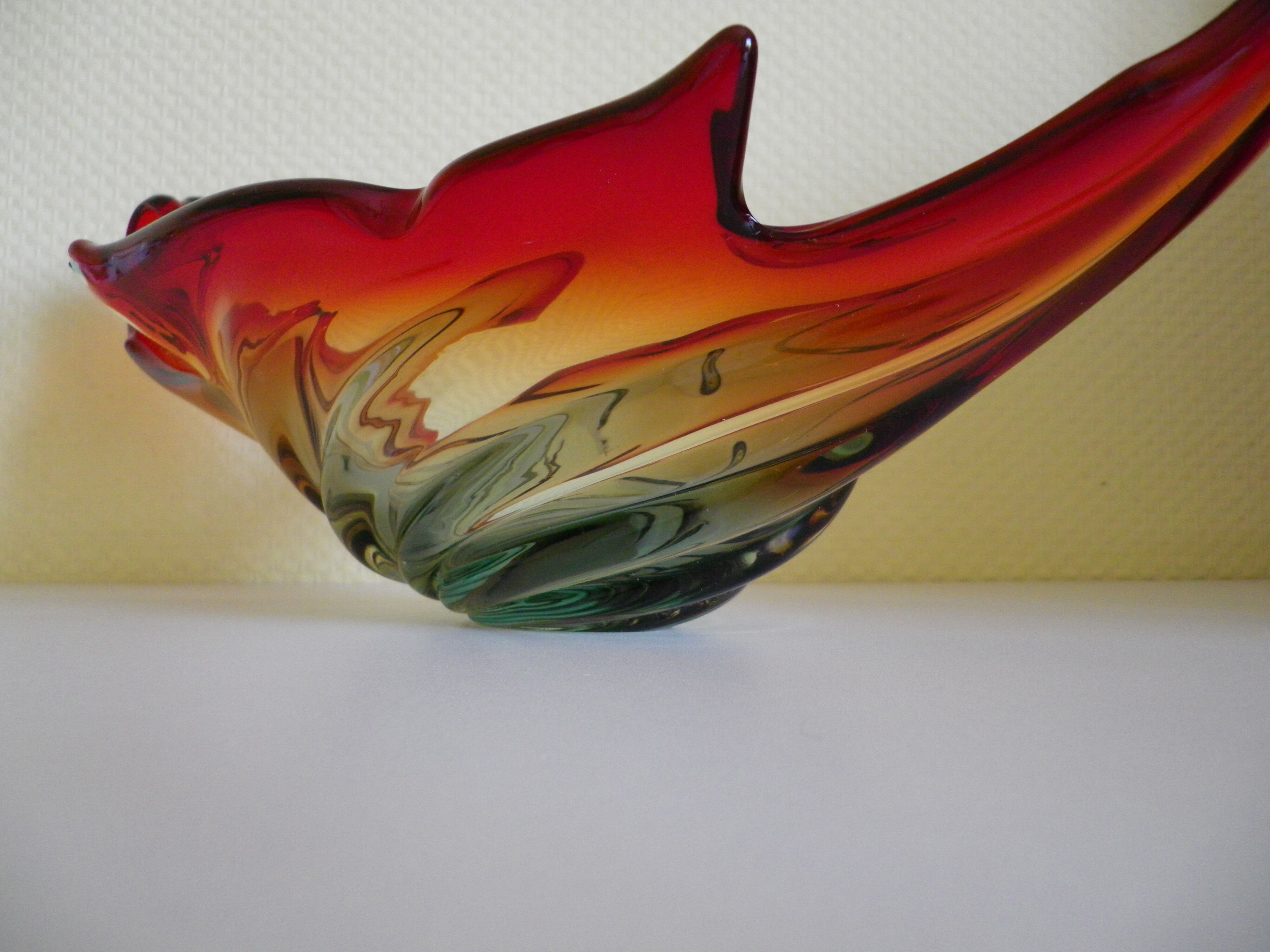 Fruit or decoration cup Murano glass
