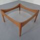 Modus Oak & Glass Table by Kristian Vedel for Soren Willadsen, 1963