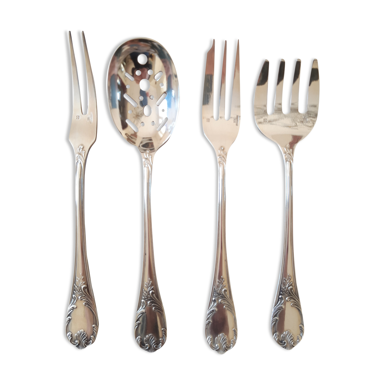 Christofle Marly, silver metal cute service