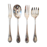 Christofle Marly, silver metal cute service