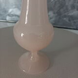 Pale pink opaline vase