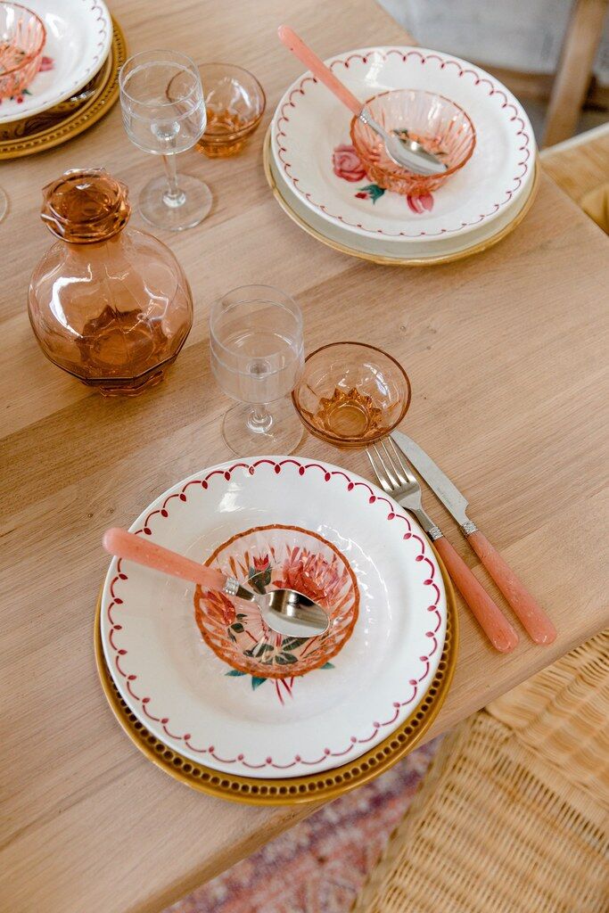 Wooden table solid oak