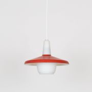 Suspension vintage danoise par Bent Karlby, années 1950.
