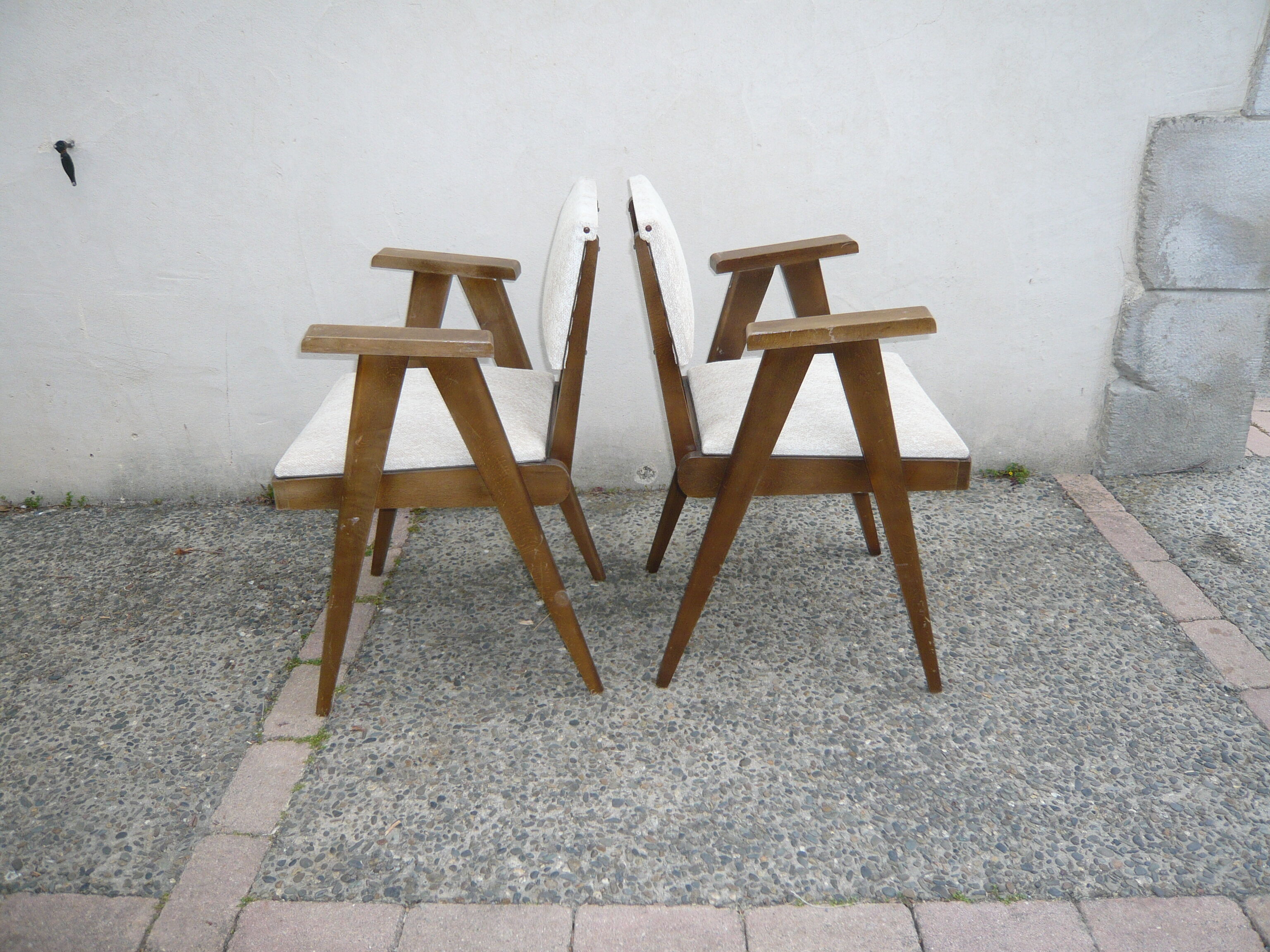 Fauteuils bridges vintages