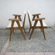 Fauteuils bridges vintages