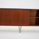 1960s Upcycled Danish Mid-Century Modern Teak Sideboard on Hairpin Legs
