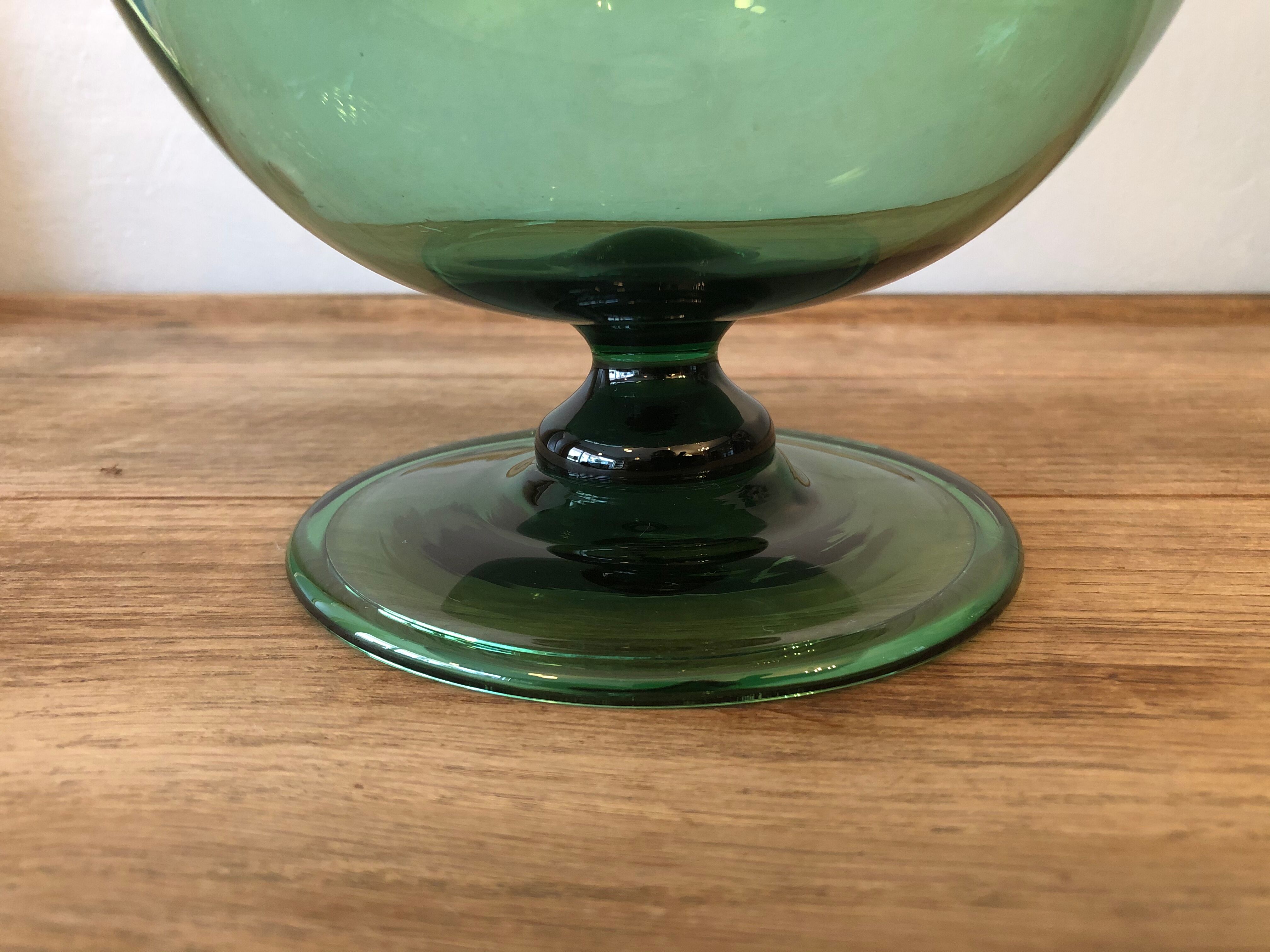 Old blown glass vase