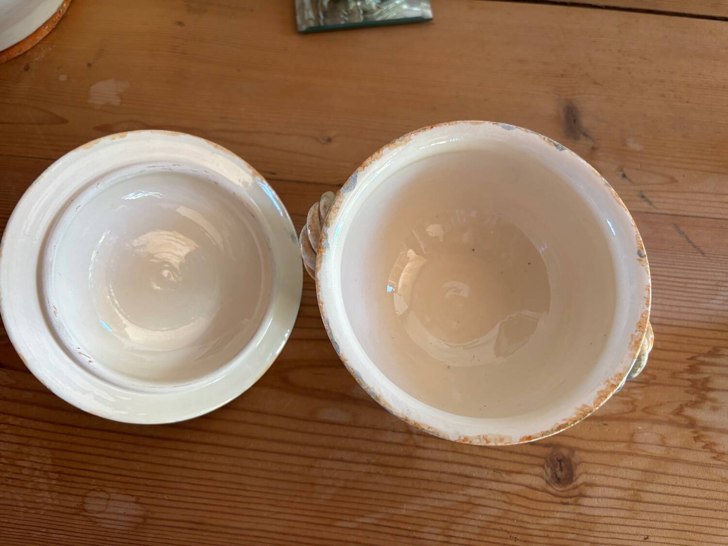 Vintage Vallauris Sugar Bowl / Candy Bowl