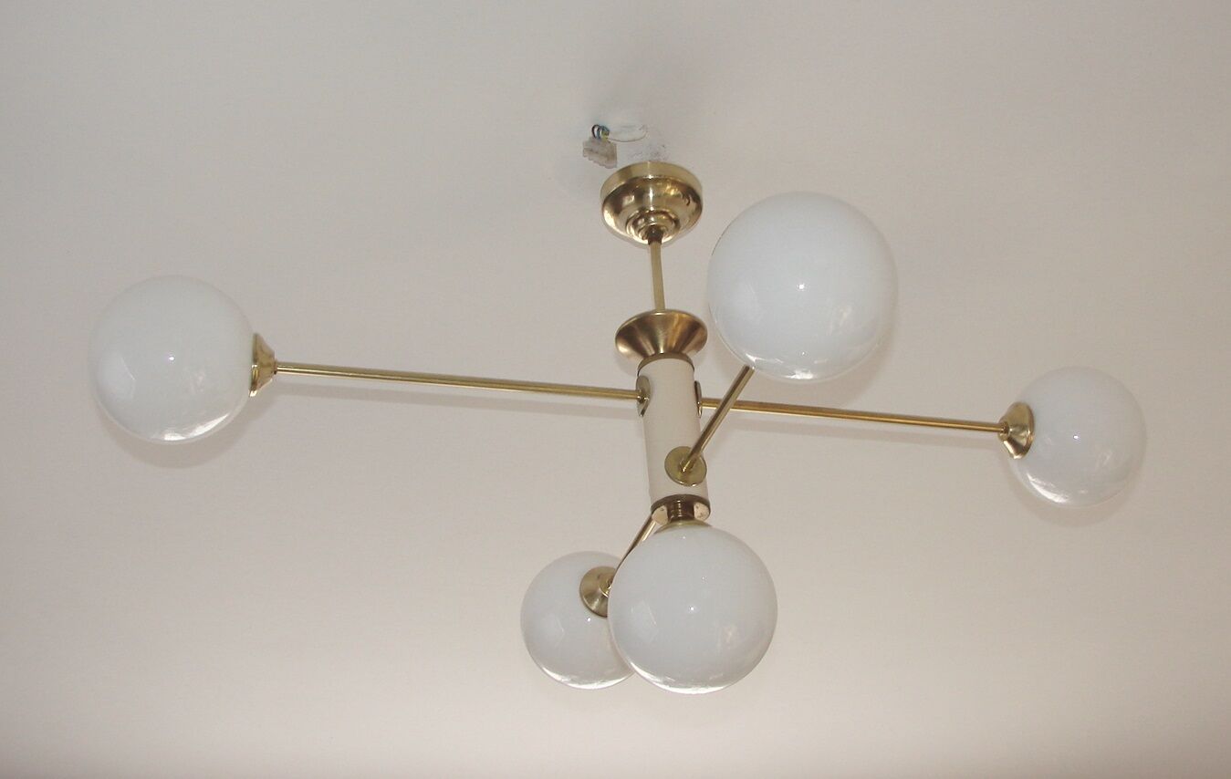 Żyrandol suspension, 60s