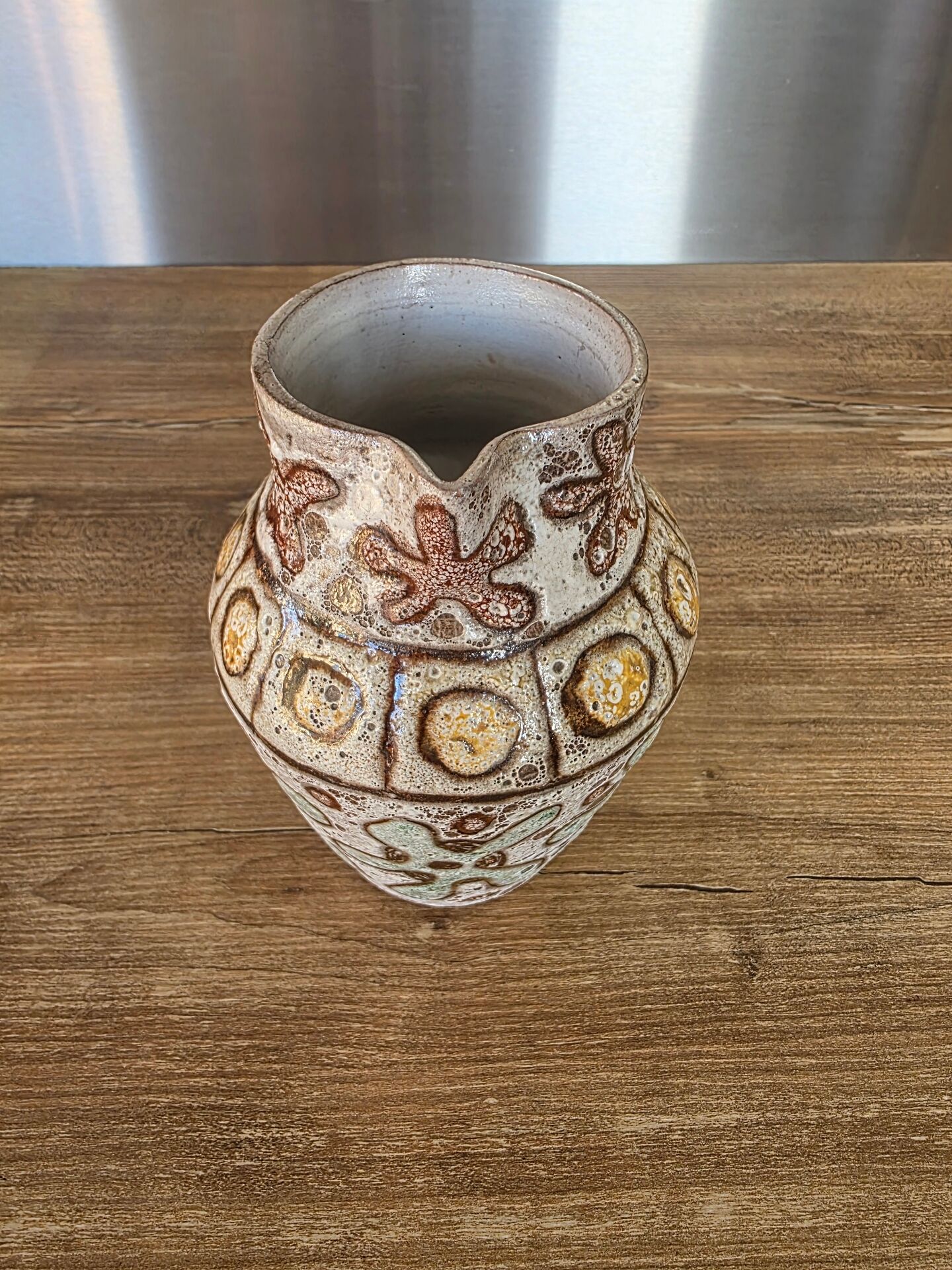 Small Ceramic Jug Vallauris Malarmey (Old Mill 1954-1957)