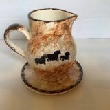 André Quiron Bruno zoomorphic Lascaux cave coffee service