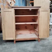 Small oak buffet Parisian style