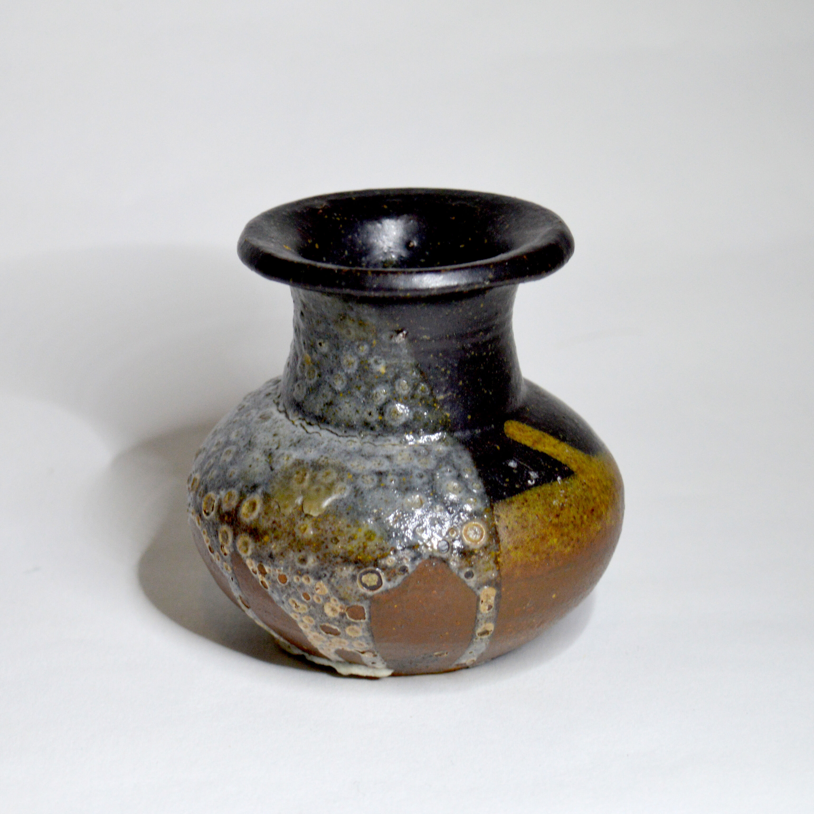 Eugene Lion sandstone vase