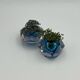 Pair of Artisanal Murano 'Sommerso' Glass Vases, 1960s