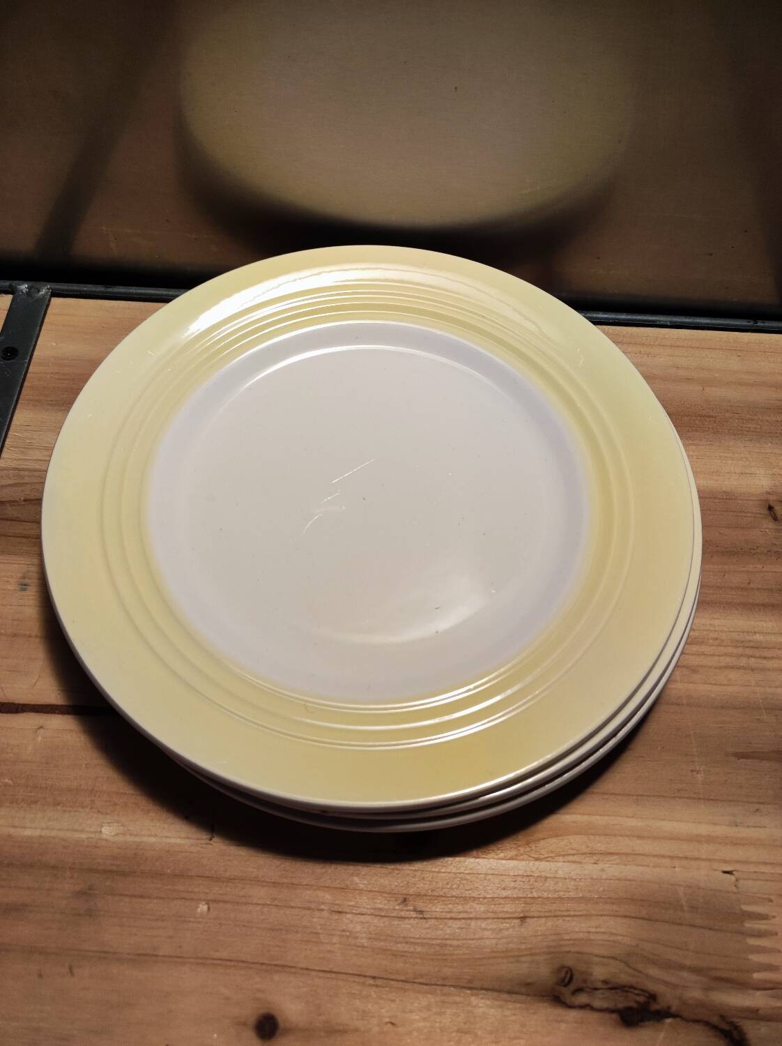 6 Dessert plates, Céranord