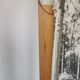 Floral wooden floor lamp