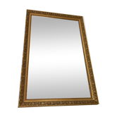 Old gilded wooden mirror 71x47cm