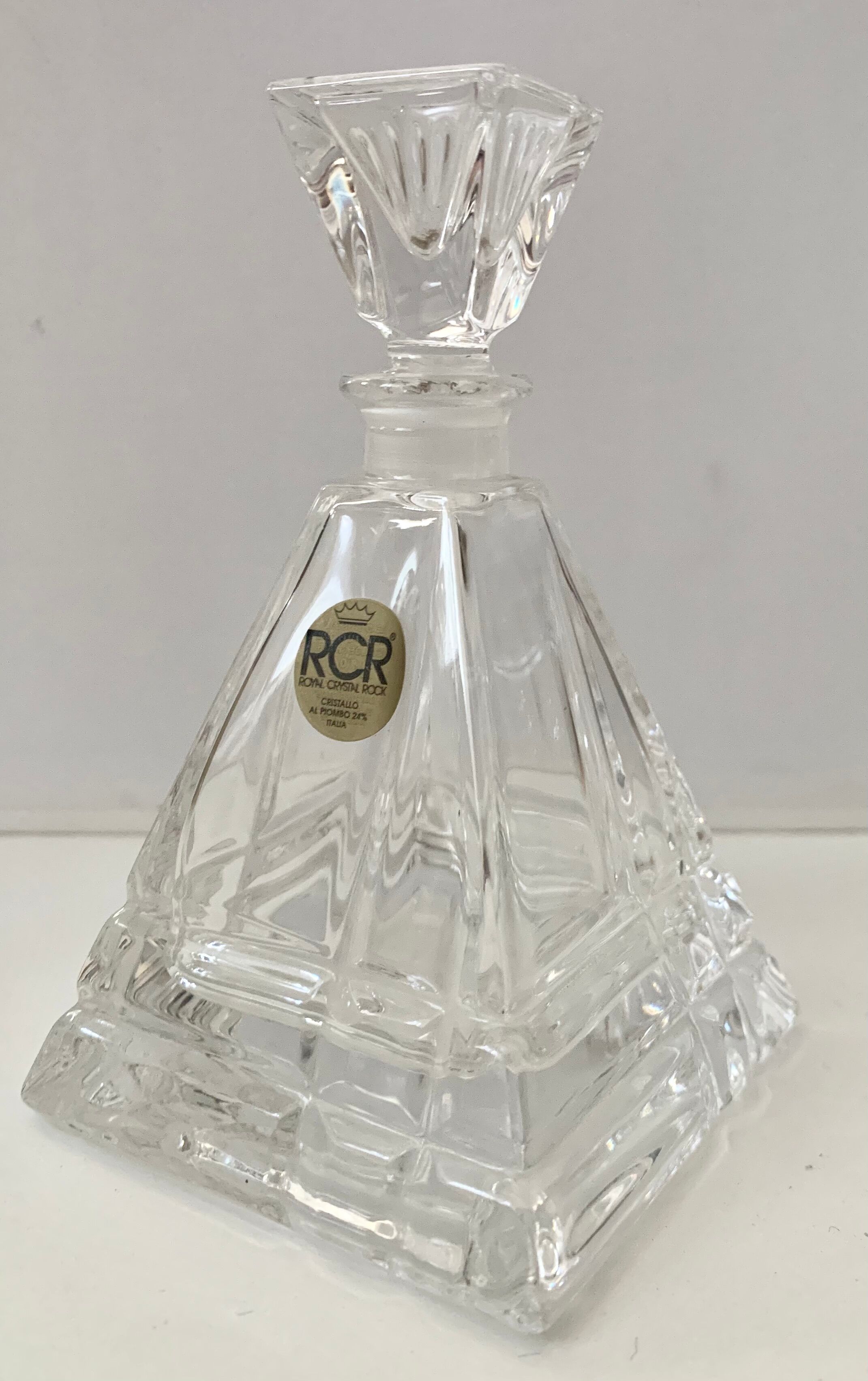 Trio RCR crystal perfume bottles